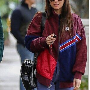 Nike Sportswear Women's Burgundy Sports Pack Sherpa Jacket XS